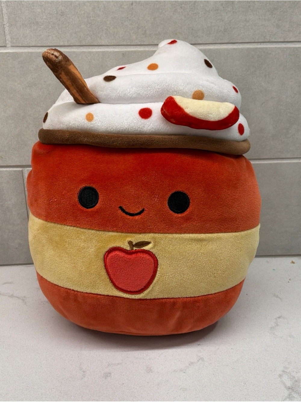 Squishmallow Mead the Fall Harvest Apple Cider Latte 8” Plush